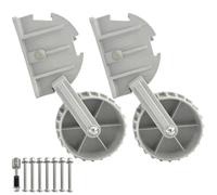 MUXZSIZ Roue de Chariot pour Bateau Gonflable, Robuste et Durable | usage régulier et conservant ses performances dans le temps. Roue de canot pneumatique portable, pliable et rétractable.