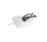 MUXZSIZ Support en Acrylique Polyvalent conçu pour s'adapter à Divers | environnements tout en offrant une contre les rayures et un style élégant. Support de bureau à fixer sous le bureau.