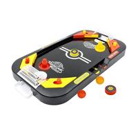 MUXZSIZ Table de Jeu de Hockey sur air 4 en 1 : Un Excellent Jeu de Table | compétitions amicales et des événements festifs. Palets et raquettes de mini-hockey sur air inclus. Accessoires.