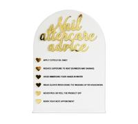 MUXZSIZ Tableau d'affichage pour nail art, choix professionnel pour présenter des designs d'ongles, encourageant la créativité dans l'art, accessoire de, Style C