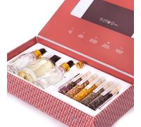 MUY Beauty Coffret De Soins De La Peau Bio | Huile Pour Les Cheveux, Le Corps Et Bain | Cadeau D'anniversaire Pour Elle | Idée Cadeau Pour Femme | Huile D'amande, Lavande Et Jasmin