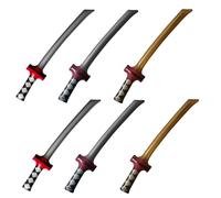 MUYAPAY 6 Pièces Épées Gonflables Jouet Épée, Épées Jouets Gonflables Épée de Samouraï Gonflable, Épée Couteau Gonflé Jouet Épées Armes Épées Ensemble, pour Anniversaire Fête à Thème Ninja
