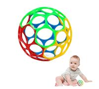 MUYAPAY Balle Sensorielle Bebe, Balle Bebe Jouet Dentition Bebe Balle, Balles Sensorielle pour Bébés et Tout Petits à Saisir et à Mâcher, Sans BPA, Educatif Cadeau Enfant Garçon et Fille 3 6 9 12 mois