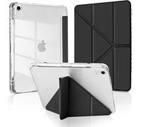 Muydoux Coque Origami Pour Ipad 10e Génération 10,9 Pouces 2022 Et Ipad 11 Pouces (A16) 2025 Avec Porte-Stylo Intégré, 5 Positions Réglables, Étui Housse Acrylique Transparent Minc[Sel6274416]