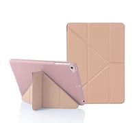 MuyDoux Coque pour iPad Mini 5 4 3 2 1, Housse Étui iPad Mini 7,9 Pouces, 5 en 1 Multiples Angles de Vue, Étui Finition Soyeuse et Dos Souple Antichoc Flexible, Auto Veille/Réveil, Or Rose