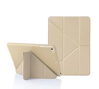 MuyDoux Coque pour iPad Mini 5 4 3 2 1, Housse Étui iPad Mini 7,9 Pouces, 5 en 1 Multiples Angles de Vue, Étui Finition Soyeuse et Dos Souple Antichoc Flexible, Auto Veille/Réveil, Beige