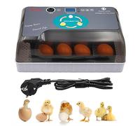 MUYIRTED Couveuse Oeuf Automatique 12 Oeufs, Incubateur Oeuf Automatique, Tournage Automatique des Œufs Et Affichage Numérique, Incubateur pour L’Éclosion De Cailles, De Poulets, De Canards