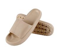 MUYOGRT Claquettes Femmes Hommes Chaussons, Pantoufles de Douche Antidérapante Claquette, Confortable Chaussures de Maison Piscine Plage Sandales Slides