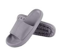 MUYOGRT Claquettes Femmes Hommes Chaussons, Pantoufles de Douche Antidérapante Claquette, Confortable Chaussures de Maison Piscine Plage Sandales Slides