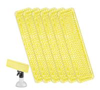 Muyohix 6 Pcs Chiffons de Nettoyage en Microfibre pour Karcher, Bonnette Microfibre Lingette Accessoire pour Lave Vitre WV2 WV5 WV6 Plus Premium, Lingettes de Rechange en Microfibre
