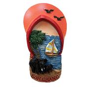 MUYU Magnet 3D Koh Chang Thaïlande Aimant de réfrigérateur, Souvenir, Maison d'autocollant et décoration de Cuisine Thaïlande Aimant de réfrigérateur