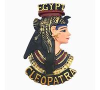 MUYU Magnet Aimant de réfrigérateur 3D Cléopâtre Egypte pour décoration de Cuisine en polyrésine Artisanale, Aimant de réfrigérateur de Voyage