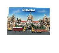 MUYU Magnet Aimant de réfrigérateur 3D Mumbai India - Décoration de la Maison et de la Cuisine - Autocollant magnétique pour réfrigérateur - Cadeau Souvenir
