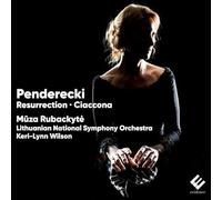 Mūza Rubackytė – Penderecki : Piano Concerto « Résurrection », Ciaccona