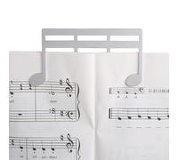MuzcYM Clips de Partition de Musique en Métal Clip pour Pupitre Pince à Partitions Note de Musique Clip Livre pour Jouer en Livres, Piano, Guitare, Violon, Clavier