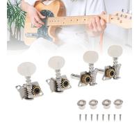 MuzcYM Lot de 4 chevilles d'accordage 2L2R pour guitare acoustique