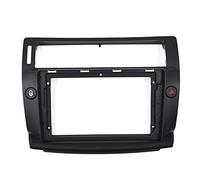Muzhen Store Cadre de façade de Plaque Audio stéréo for autoradio 2 Din Compatible avec Citroën C4 Kit de Montage sur Tableau de Bord avec Grand écran de 9 Pouces for Lecteur Android Automatique (Col
