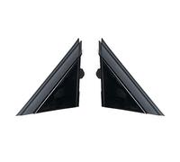 Muzhen Store Couvercle de plaque triangulaire de rétroviseur de porte moulé, Compatible avec FIAT 500 2012 - 2019, triangle de pilier A de fenêtre avant 1SH17KX7AA 1SH16KX7AA ( Color : Left and Right