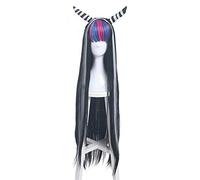 MUZI WIG Anime Cosplay Perruque pour Danganronpa Mioda Ibuki Cosplay Anime Perruque avec bonnet de perruque gratuit