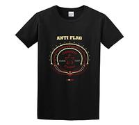 MUZIKTINGER Men's Anti Flag Complete Control Recording Sessions T-Shirt Black M