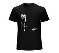 MUZIKTINGER Men's The Chemical Brother Casual Shirt Black XL