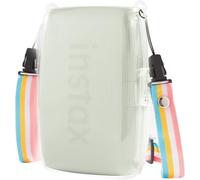 MUZIRI Housse de Protection Compatible pour Fujifilm Instax Mini Link 3 imprimante,étui en PVC Rigide pour Fuji Instax Mini Link 3 imprimante avec bandoulière réglable-Transparente