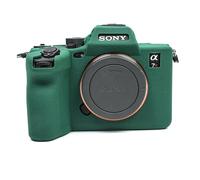 MUZIRI KINOKOO A7 V/A7RV Étui, étui de Protection Souple en Silicone pour Appareil Photo numérique Sony Alpha 7 V/A7M5/A7R5/A7 V/A7R V/Alpha 7R V/A7RM5 - Anti-Rayures, Fin et ajusté - Vert