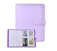 MUZIRI KINOKOO Album photo 128 pochettes pour appareil photo Fuji Instax Mini 99/EVO/25/90/9/8/7 Violet