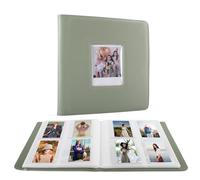 MUZIRI KINOKOO Album photo à 288 pochettes pour appareil photo instantané Instax Wide 400/WIDE EVO, album en cuir synthétique pour appareil photo Polaroid/Wide 300/Wide 210, 10,7 x 8,6 cm, album photo