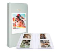 MUZIRI KINOKOO Album photo à 64 pochettes pour appareil photo Fuji Instax Wide 400/Wide 300/Wide 210, album photo en cuir synthétique pour films de 10,7 x 8,6 cm, album souvenir pour large 400/300/210