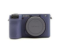 MUZIRI KINOKOO Coque de protection en silicone pour appareil photo numérique Sony A6700/ Alpah 6700 - Anti-rayures - Slim Fit A6700 - Surface lisse - Bleu