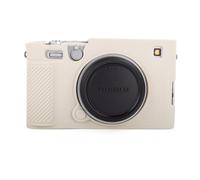 MUZIRI KINOKOO Coque en silicone mat pour appareil photo Fujifilm X-E5 / XE5 - Coque de protection en caoutchouc souple - Antidérapante et anti-rayures - Blanc