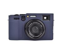 MUZIRI KINOKOO Coque en Silicone pour Appareil Photo Fuji X100 VI, Housse de Protection Ultra Fine en Caoutchouc Souple, Anti-Rayures Fine et légère pour Appareil Photo Fujifilm X100VI - Bleu