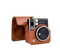 MUZIRI KINOKOO Étui de Protection Compatible avec Fuji Instax Mini 40 Caméra Instantanée - Cuir PU Mini 40 Caméra Housse - Marron