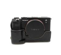 MUZIRI KINOKOO Étui de protection en cuir PU pour MUZIRI KINOKOO Alpha 7C Étui de protection pour Sony A7C/α7C Coque inférieure pour Sony A7C, Noir