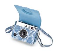 MUZIRI KINOKOO Housse pour instax Mini Evo caméra, Étui de Protection en Cuir PU Compatible avec pour Fuji instax Mini Evo instantané - Mini Evo Case avec Bandoulière