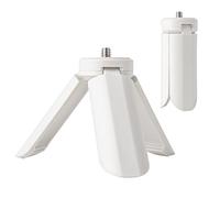 MUZIRI KINOKOO Instax Pal Mini trépied avec vis 6,35 mm - Compatible avec Appareil Photo instantané PAL/EVO/70/LOMO - Trépied Portable avec Coussinets en Caoutchouc antidérapants - Blanc