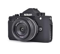 MUZIRI KINOKOO ZF Zf Housse, Étui de Protection en Silicone Souple pour Appareil Photo Numérique Nikon ZF Zf - Anti-Rayures Slim Fit ZF Zf Étui en Silicone - Noir
