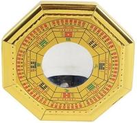 MUZIT Miroir Feng Shui, Miroir Bagua, Ornement de, Boussole Maison Phnom Penh 17 cm