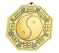MUZIT Miroir Feng Shui, Miroir Bagua, Ornement de, for la Protection et Bonne Chance, Belle Maison(6.5cm)
