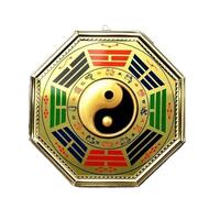 MUZIT Miroir Feng Shui, Miroir Bagua, Ornement de Traditionnel(20.5cm)