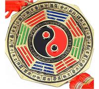 MUZIT Miroir Feng Shui, Miroir Bagua, Ornement de, Traditionnel Lucky Dent Convexe Mirror(7cm)