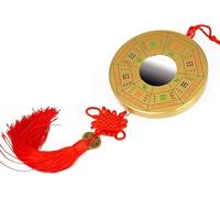 MUZIT Miroir Feng Shui, Miroir Bagua, Traditionnel Ornement concave, Convexe