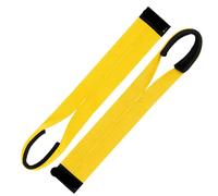 MUZIT Sangles de Poignet, Sangles d'haltérophilie 1 Paire Levage Gymnastique Barbell Deadlift Booster Belt Fitness Anti-Slip Hand Wraps Dragonnes(Yellow)