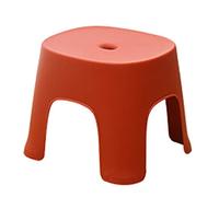 MUZIT Tabouret de Jardin, chaises Pliantes, Petit Tabouret, Banc en Plastique, Dessin animé for Enfants, épais, antidérapant, Pieds en Caoutchouc, Baignoire Basse for bébé(Red)