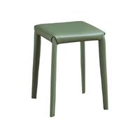 MUZIT Tabouret repose-pieds, tabouret de chambre moderne et minimaliste en forme selle, polyvalent for le salon mobilier(Grün)