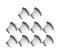 MuziZy Filtre HEPA 10 pièces Compatible avec Deerma DX118C DX128C accessoires de remplacement for aspirateur à main sans fil
