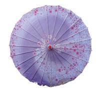 muzoira 1 parapluie chinois en soie - Parasol traditionnel en papier huilé pour photographie et décoration d'intérieur/extérieur, 27, 70 cm