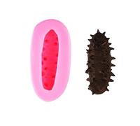 muzoira Lot de 4 moules en silicone pour concombre de mer et ormeau - Gâteau mousse en forme de dessin animé, décorations de pâtisserie, moules d'aromathérapie en plâtre