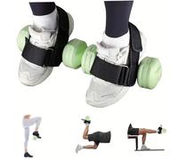 Muzrunq 2 pièces Fixation de Pied d'haltère réglable haltérophilie Sangles de Cheville entraînements Jambe Fixation Pied Poids Jambe Pieds Singe haltérophilie Sangles Cheville entraînement